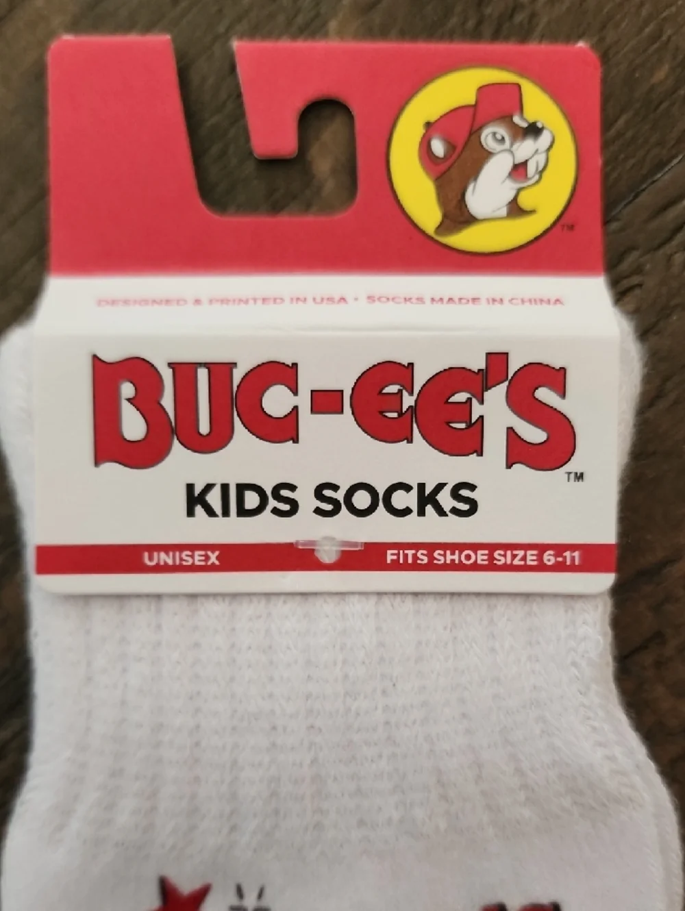 Buc-ee's Novelty Socks - Patriotic Fourth of July- Unisex
